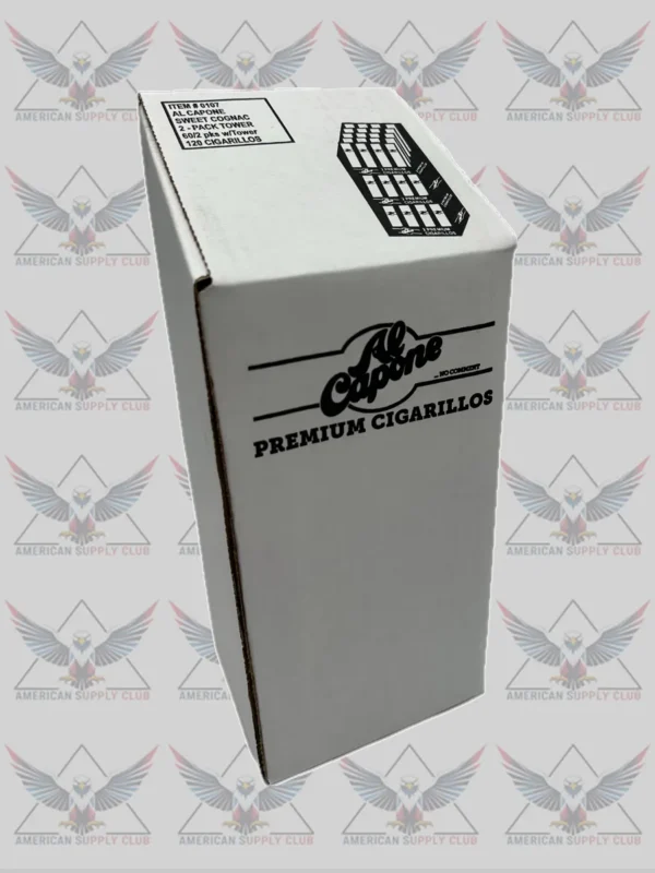 Al Capone Sweet Cognac Tower - 60 x 2pk Cigarillo
