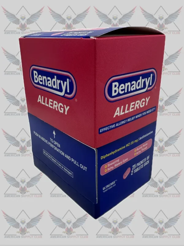 Benadryl Allergy Ultratabs, 50 Count