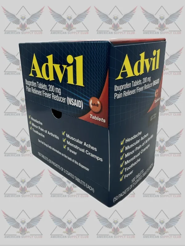 Advil Pain Reliever, 200mg, 100 Count