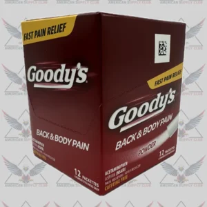 Goody's Back & Body Pain Powder, 12 Packets
