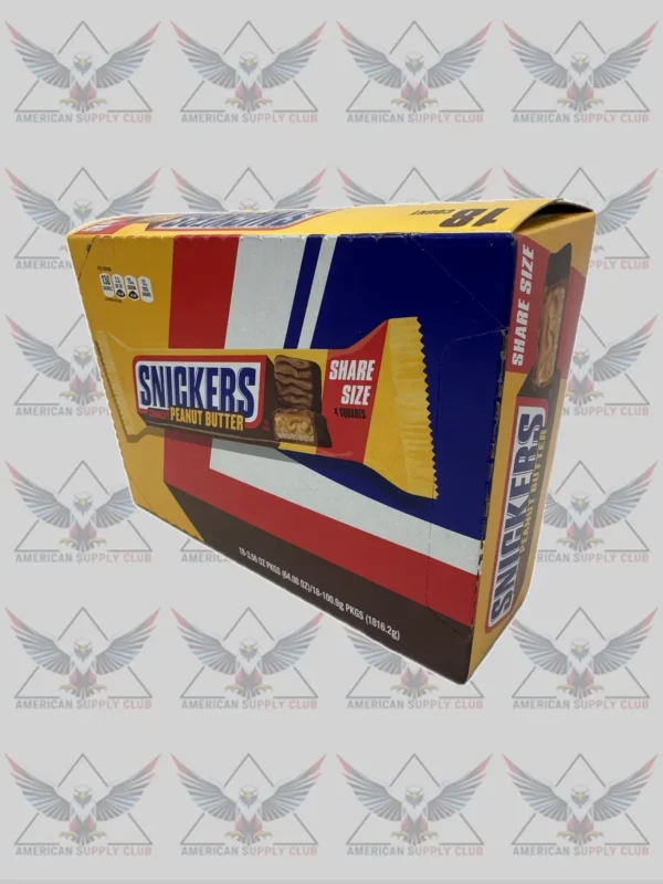 Snickers Crunchy Peanut Butter – Share Size 18 Count, 3.56 oz