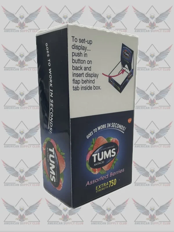 Tums Extra Strength 750 Antacid - 12 Rolls