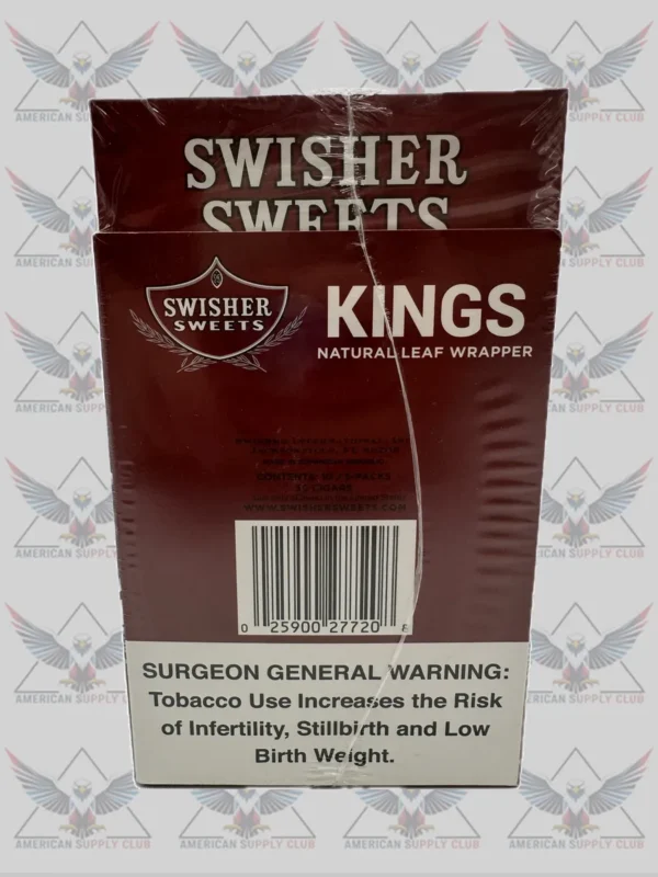 Swisher King 5 for 3 Cigarillos