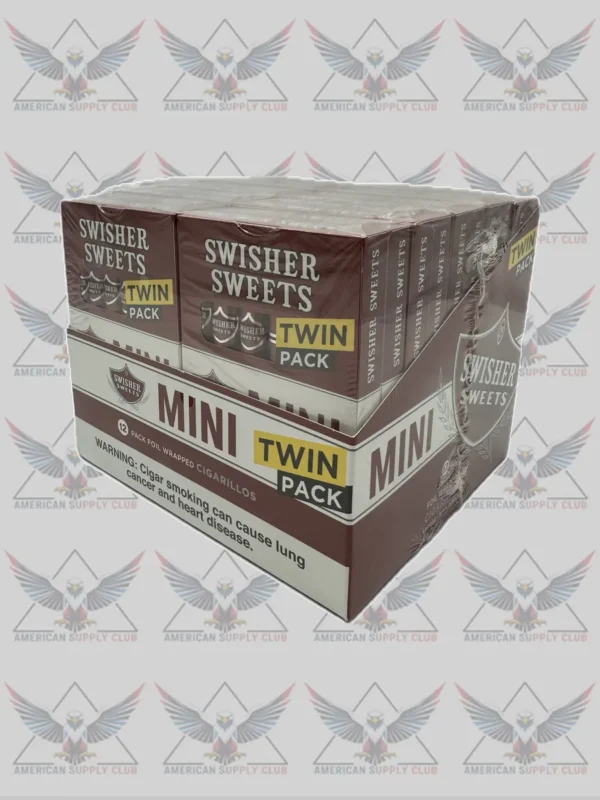 Swisher Cigarillo 6pk Mini Twin Regular