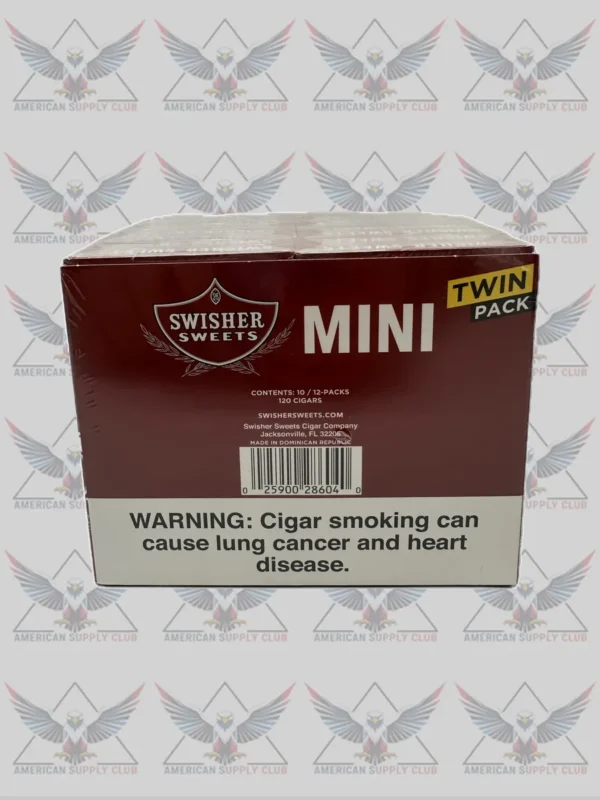 Swisher Cigarillo 6pk Mini Twin Regular