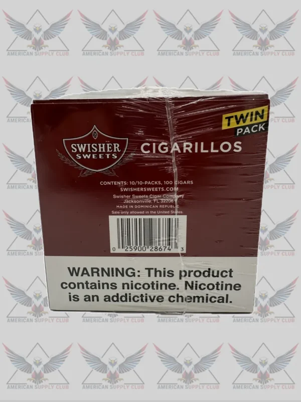 Swisher Cigarillo 5pk Twin Cigarillos