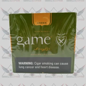 Game Green Vega Natural Leaf Cigars - 40 Count