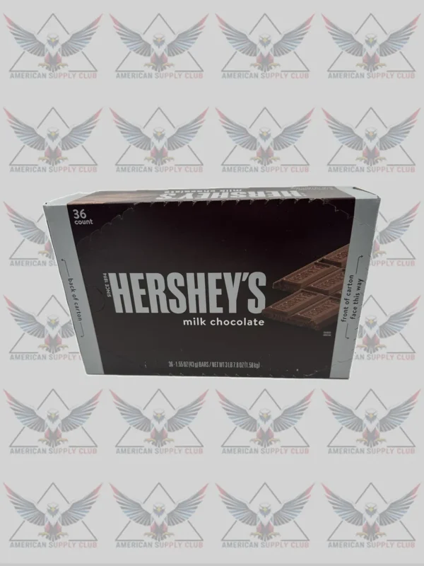Hershey’s Chocolate Bars – 36 Count