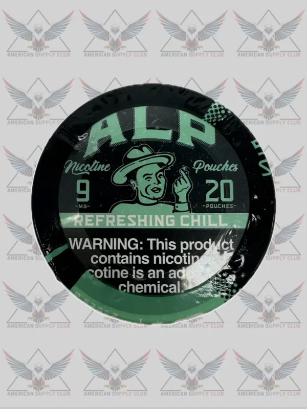ALP Nicotine Pouches 9 MG - 5 Pack, 20 Count