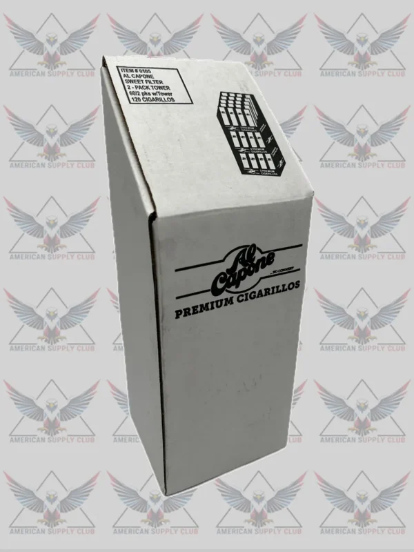 Al Capone Sweet Filter Tower - 60 x 2pk Cigarillo