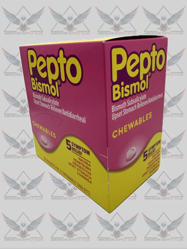 Pepto Bismol Chewables - 128 Count