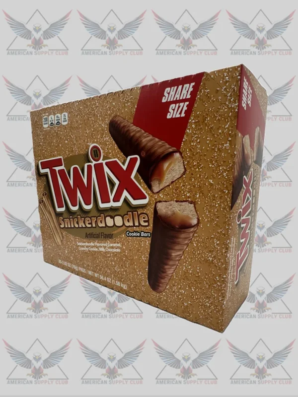 Twix Snickerdoodle Share Size – 20 Count, 2.82 oz