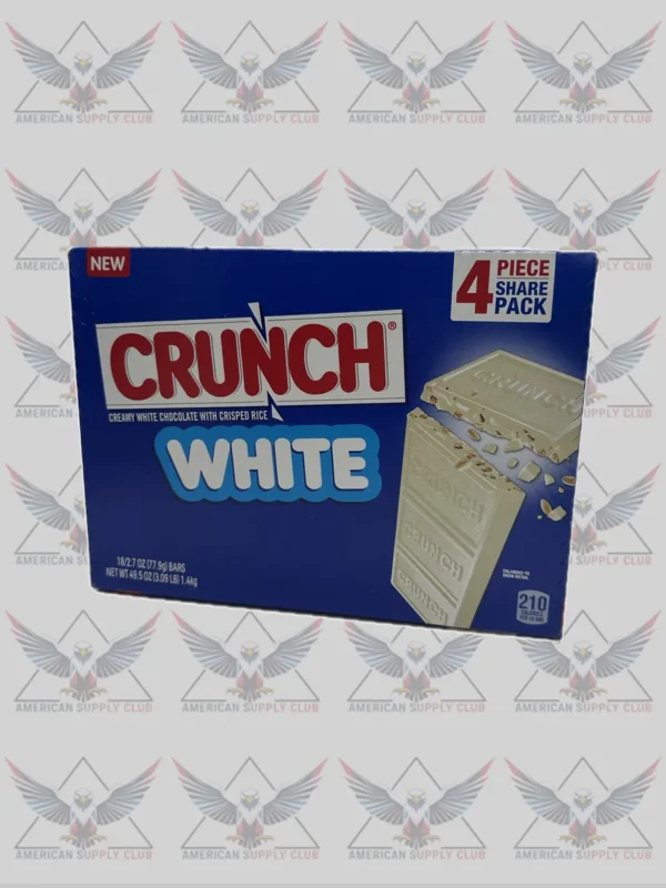 Crunch White Share Size - 18, 2.7 oz Bars