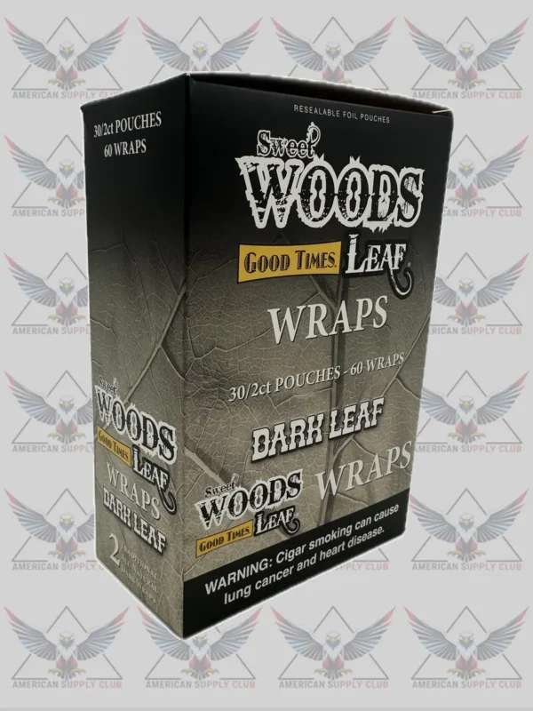Good Times Woods Dark Leaf Wraps - 30/2ct Pouches
