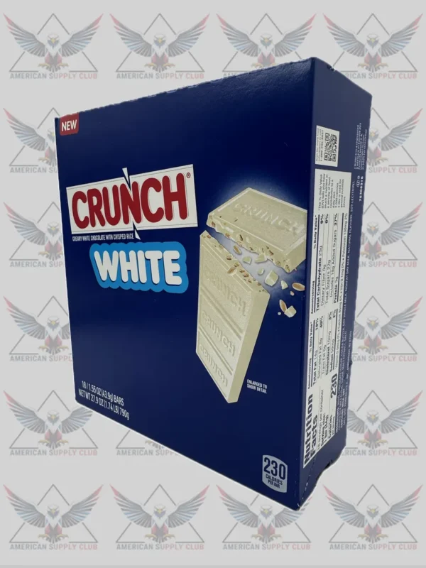 Crunch White - 18, 1.55 oz Bars