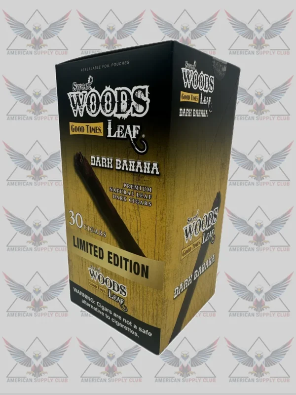 Good Times Woods Dark Leaf Cigars – 30 Count, 5-Pack
