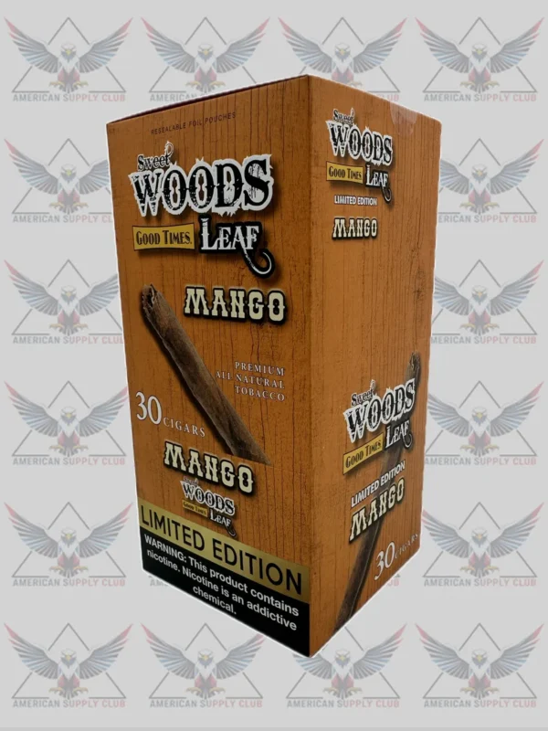 Good Times Woods Leaf Cigars – 30 Count, 5-Pack