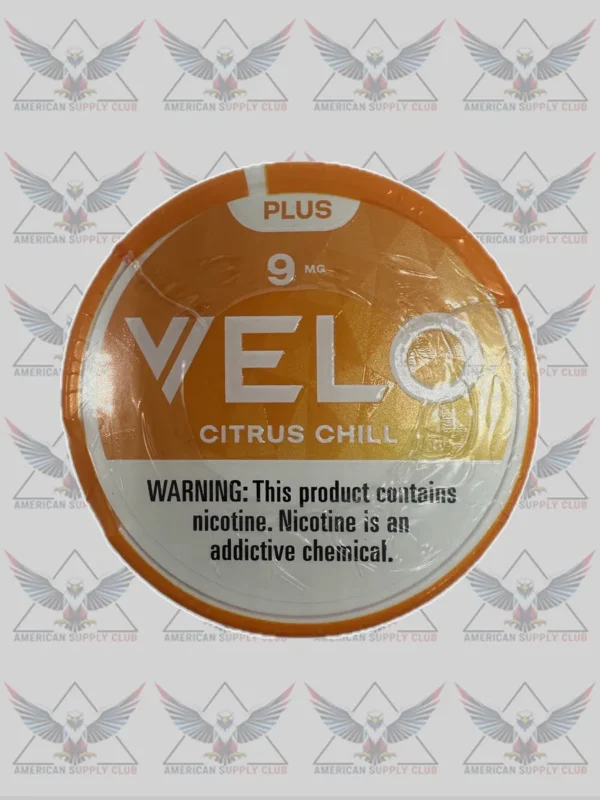 Velo Plus Nicotine Pouch 9MG – 5 Pack