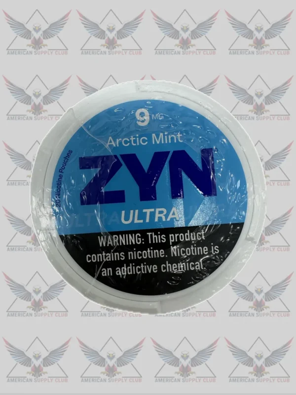 Zyn Ultra 9MG - 5 Cans of 20 Pouches