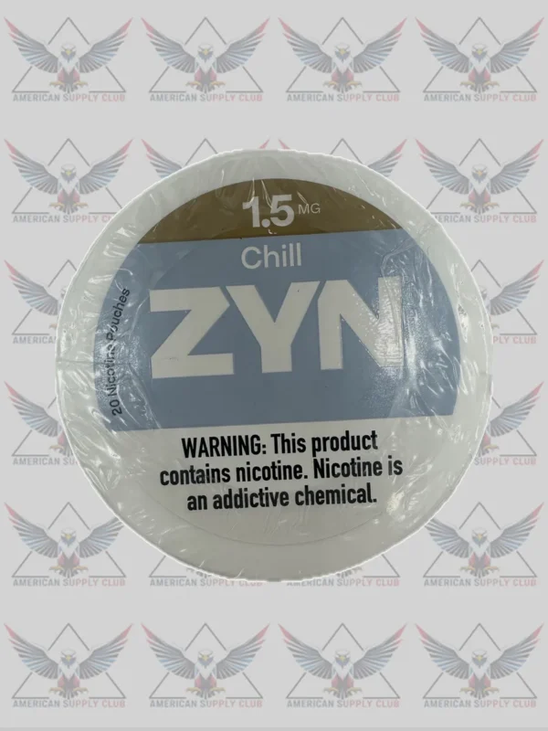 Zyn 1.5MG - 5 Cans of 20 Pouches